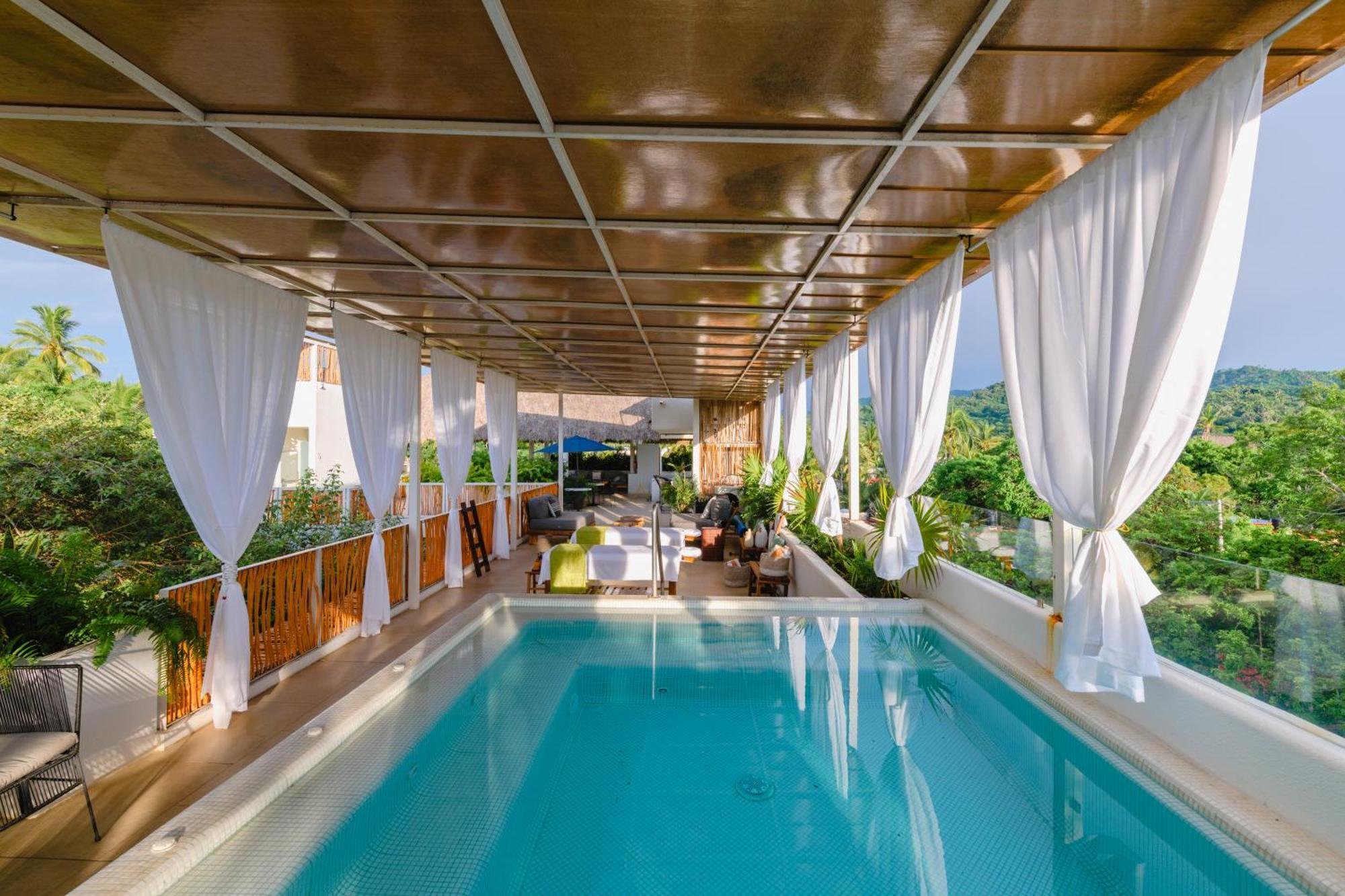 Agua De Luna Hotel Boutique, San Pancho Nayarit Сан-Франциско Экстерьер фото