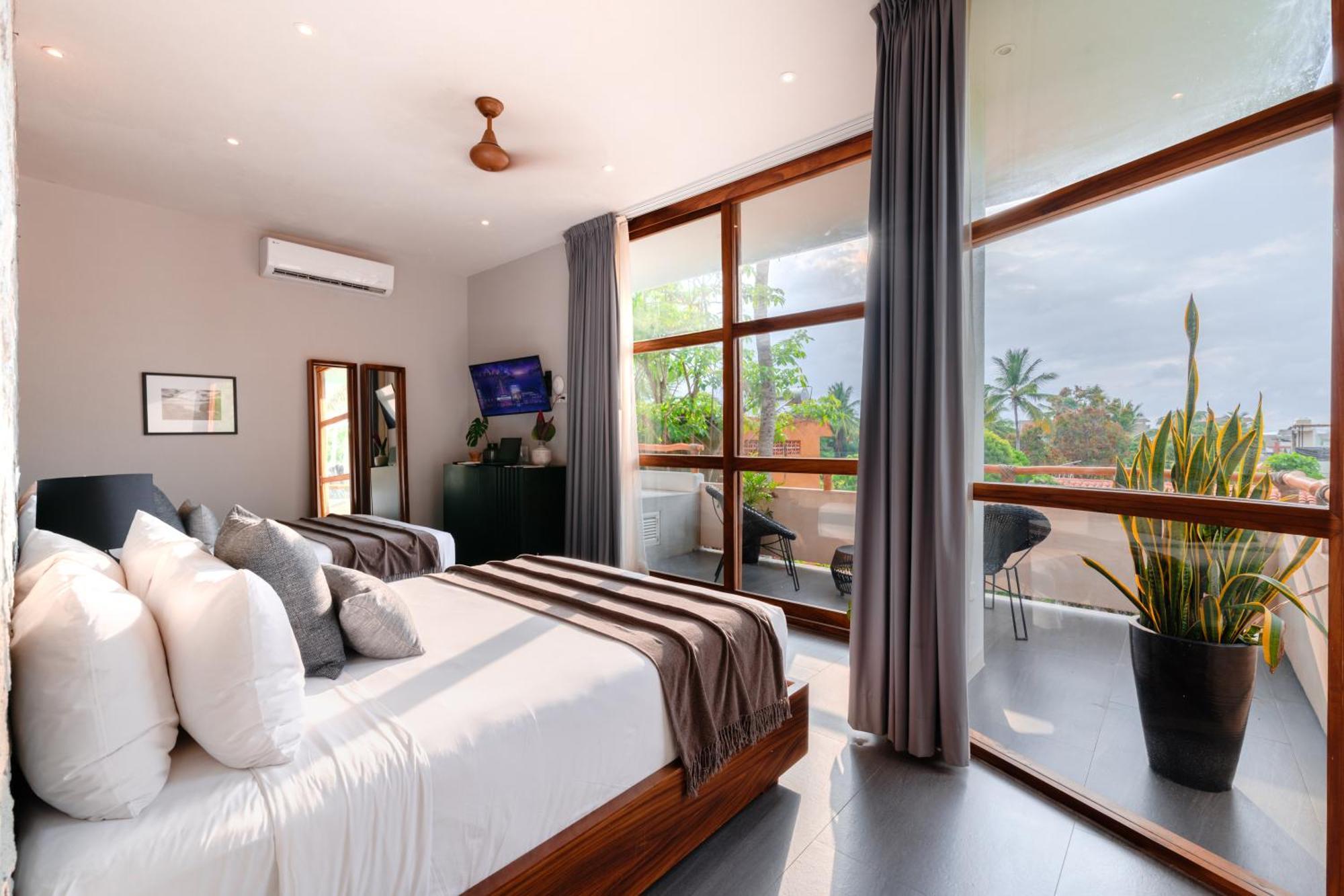 Agua De Luna Hotel Boutique, San Pancho Nayarit Сан-Франциско Номер фото
